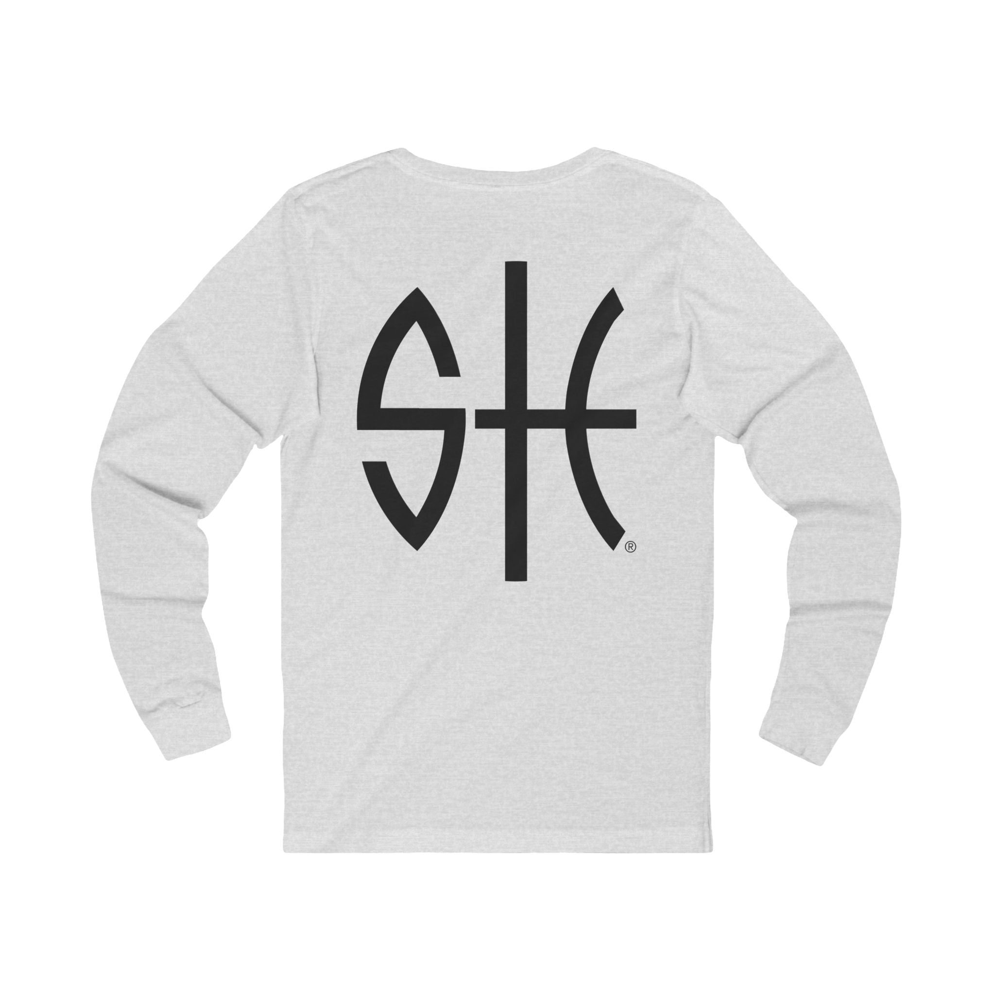 She Hoops® Long Sleeve Crewneck Tee