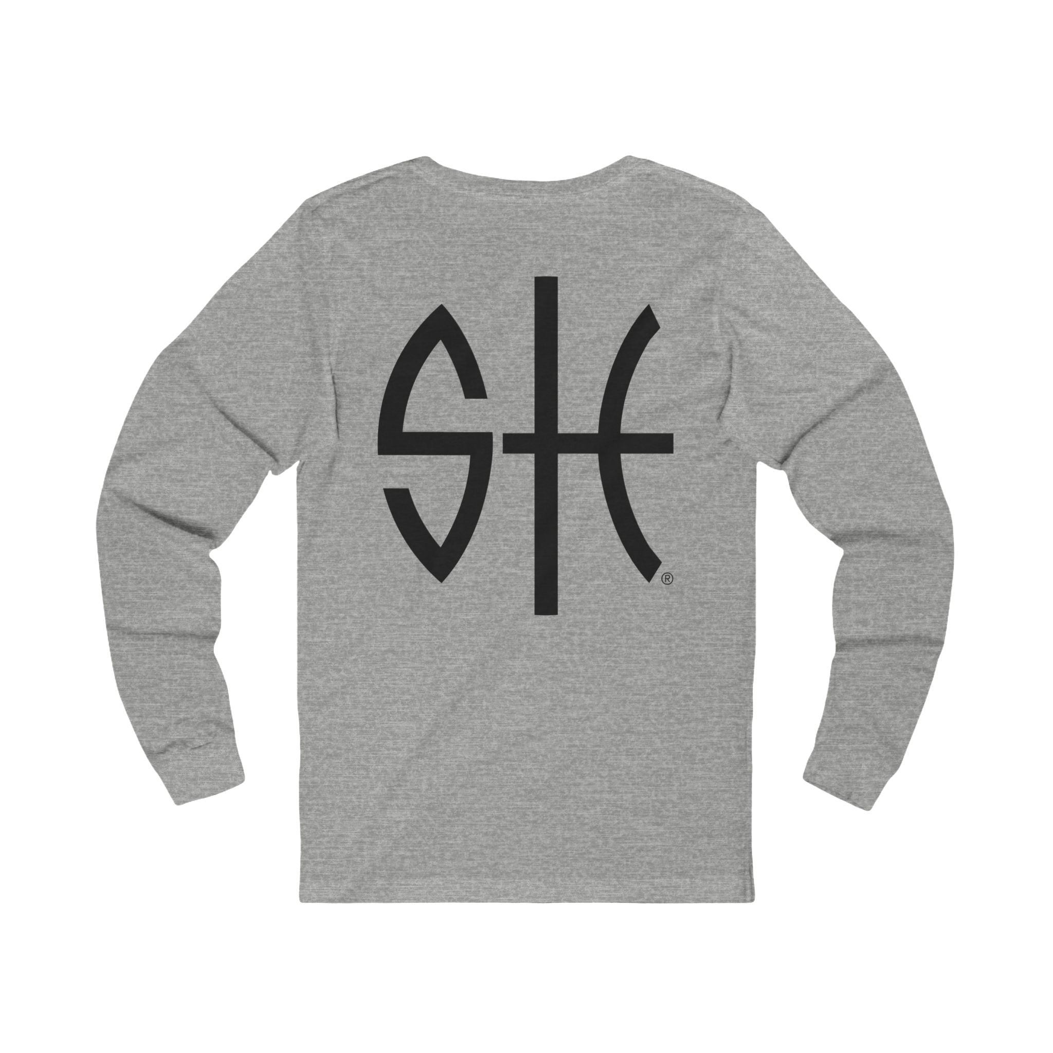 She Hoops® Long Sleeve Crewneck Tee