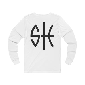 She Hoops® Long Sleeve Crewneck Tee